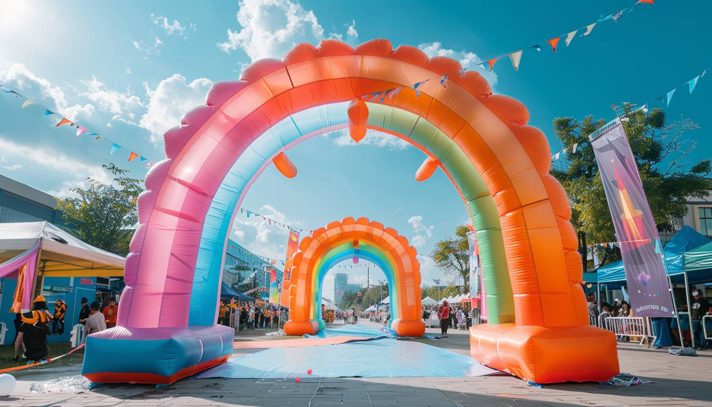 Comment choisir la forme et la taille d'une arche gonflable pour votre événement