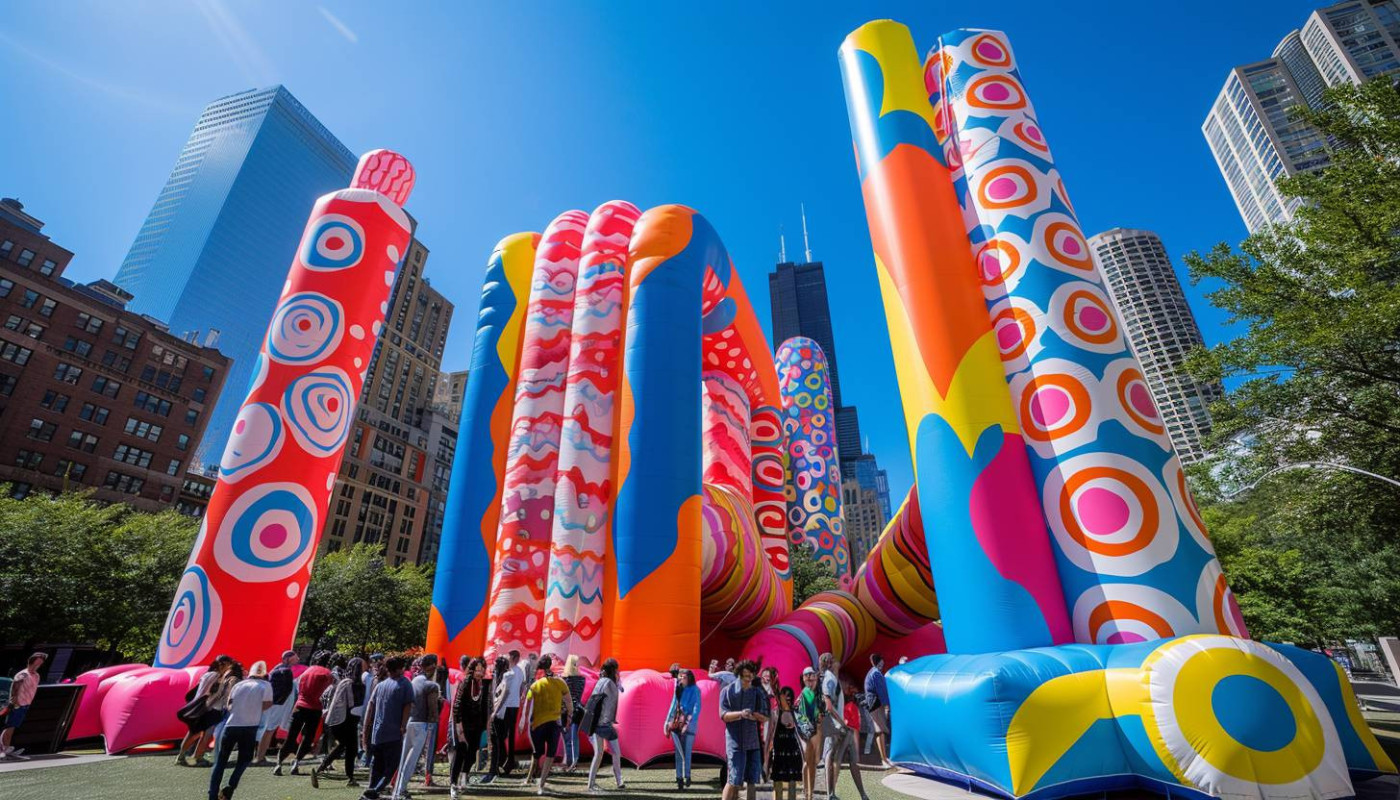 Comment les structures gonflables géantes transforment le marketing moderne